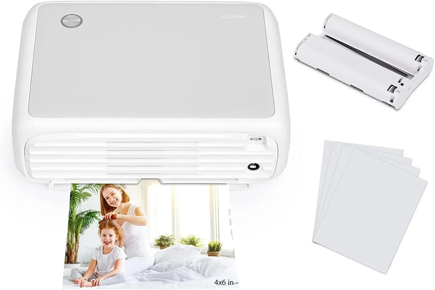 A for HPRT CP4000L Impresora De Fotos 10x15cm 3 Inches 4 Inches 6 Inches WI-FI Photo Printer Resolution and Auto-laminated Phot - PuriLite
