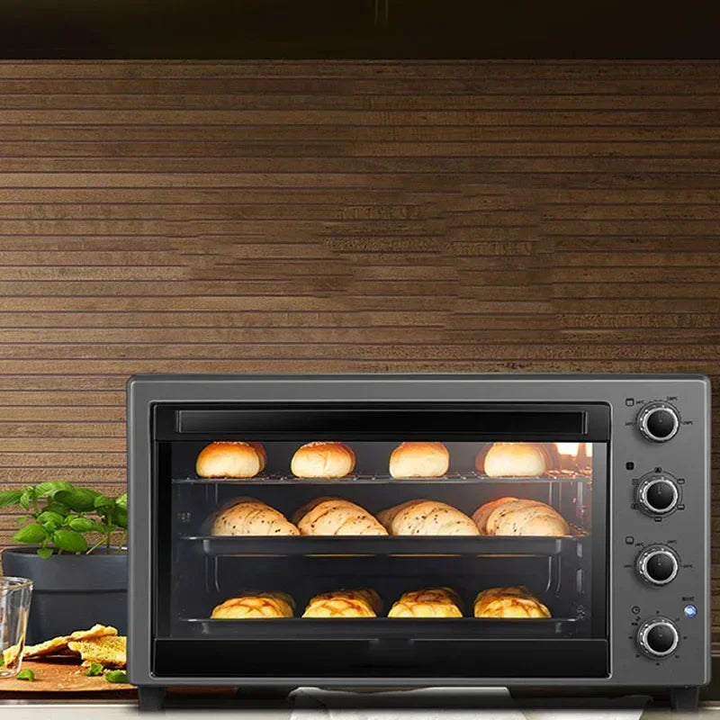 Purilite Select 60L Electric Oven | Large Capacity Multifunction Home Baking Oven | Hot Air Circulation Countertop Oven - PuriLite