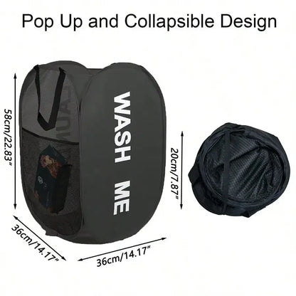 Purilite Select Portable Mesh Pop-Up Laundry Hamper