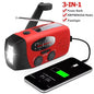 Purilite Select Portable Multifunctional Hand Crank Dynamo Solar Powered Weather Radio