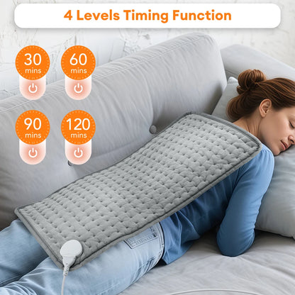Purilite Select™ Electric Heating Pad for Back and Legs