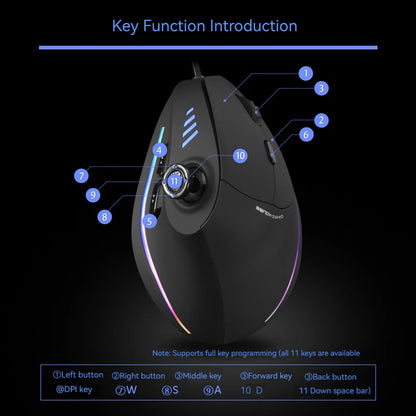 Purilite Select C18 Wired Gaming Mouse