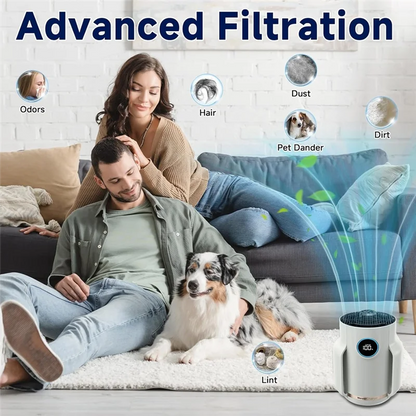 Purilite Select Air Purifier Replacement Filter 2PCS for HP072 Series – Durable Composite HEPA-Style Spare Filters for Cleaner Indoor Air - PuriLite