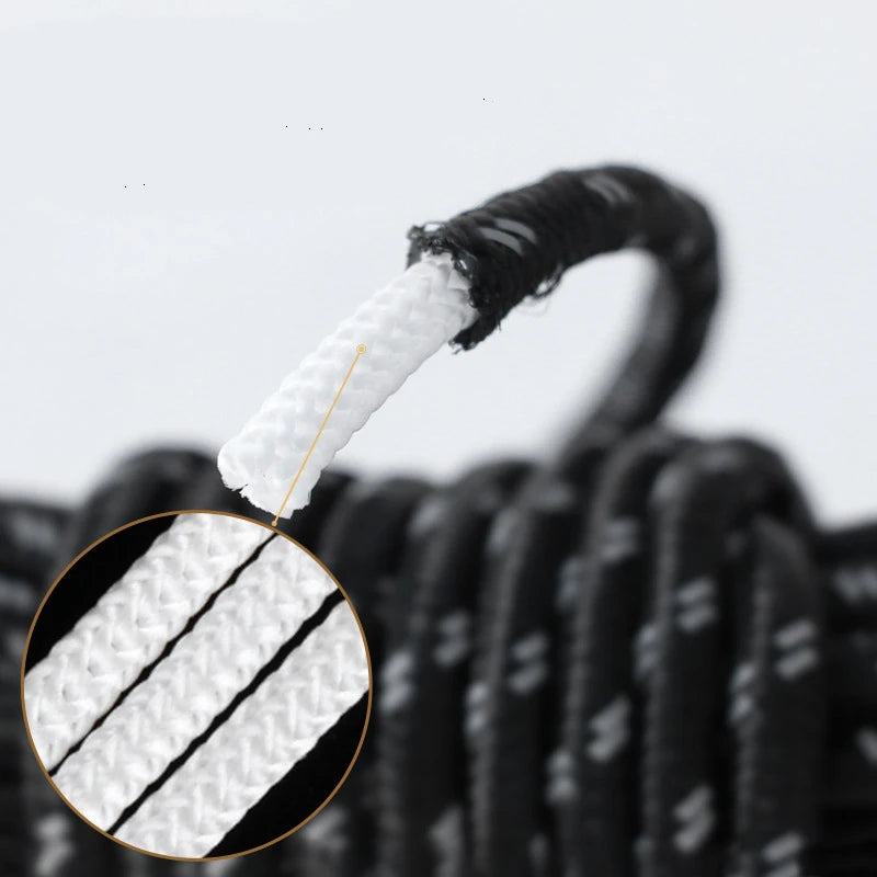 Purilite Select Reflective Paracord Rope | 5M x 5mm Heavy-Duty Camping Tent Guy Line for Tarp, Canopy, Hiking, Survival, Outdoor Emergency and Utility Use