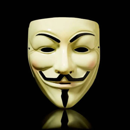 Purilite Select Hackers Multi-Color V Mask – Cosplay & Masquerade Face Mask