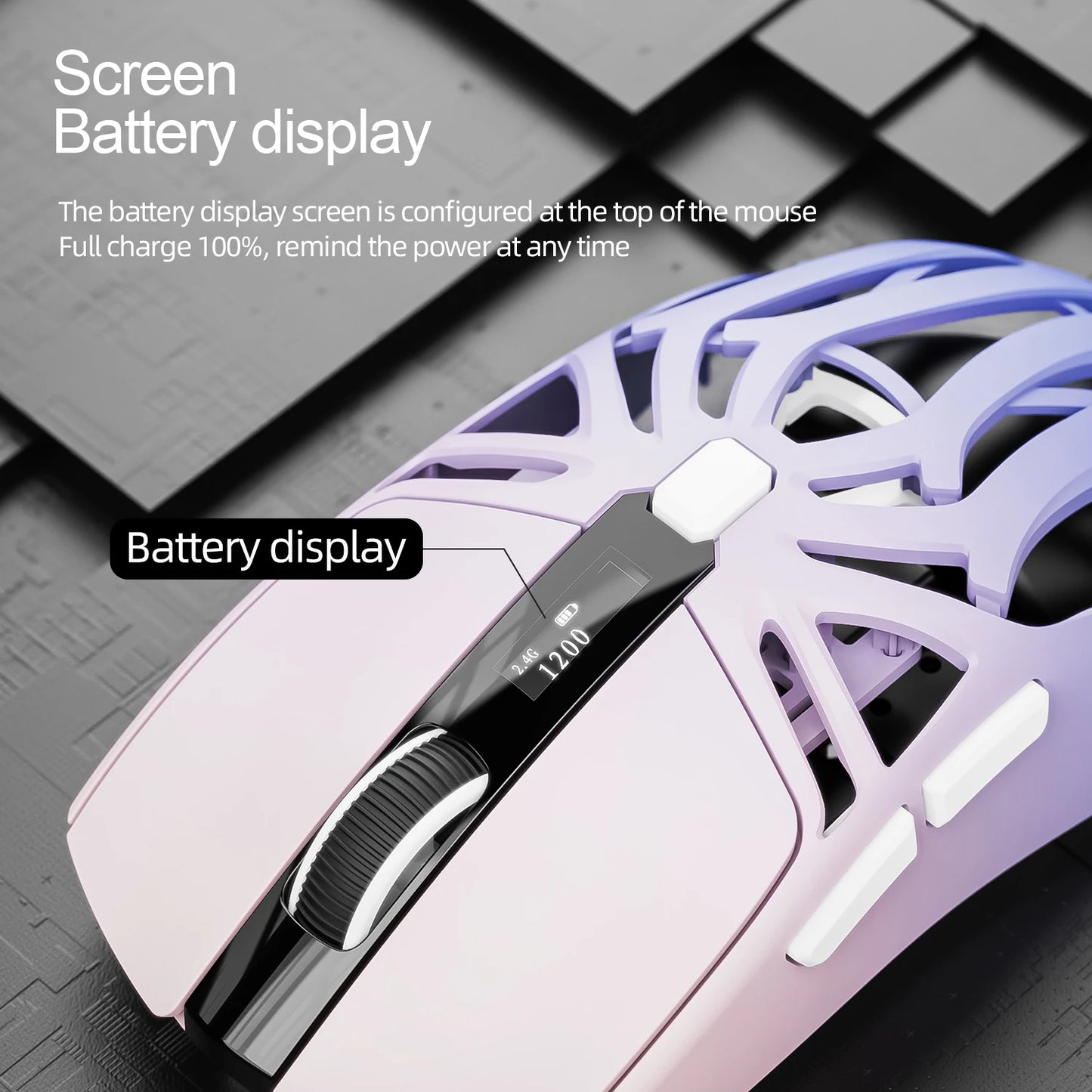 Purilite Select RS8 Tri-Mode Wireless Gaming Mouse