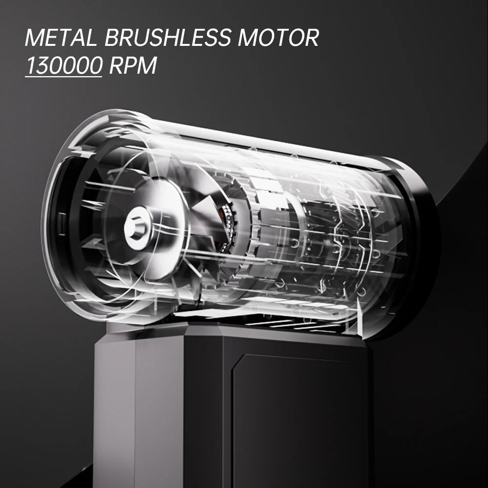 Purilite Select 130000RPM Turbo Jet Fan – Brushless Powerful Air Blower &amp; Vacuum Cleaner