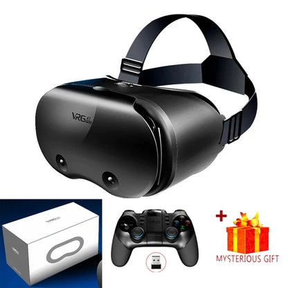 3D Virtual Reality Headset for Smartphones | Immersive VR Glasses with Adjustable Lenses