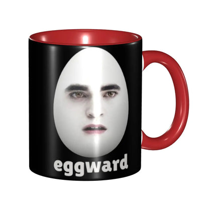 Purilite Select™ “Twilight Eggward” Meme Mug – 350ml Ceramic Cup