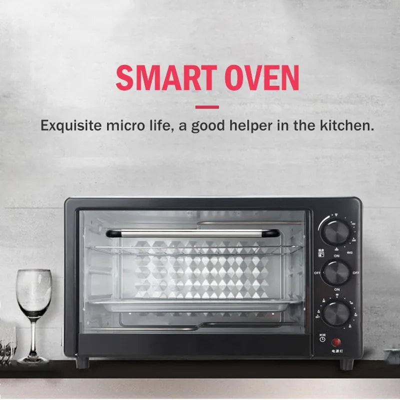 Purilite Select 22L Electric Oven | Multifunctional Desktop Baking Oven | Compact Household Countertop Oven - PuriLite