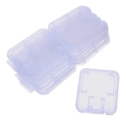 PURILITE SELECT CLEAR PLASTIC MEMORY CARD CASES – PACK OF 10