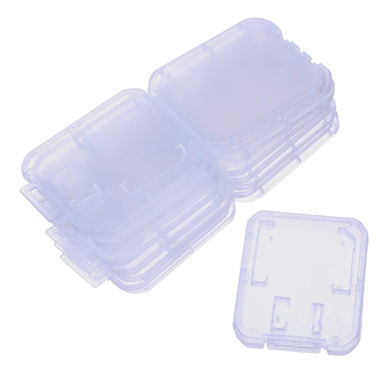 PURILITE SELECT CLEAR PLASTIC MEMORY CARD CASES – PACK OF 10