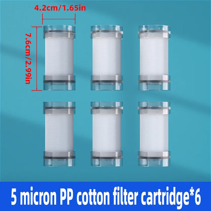 Purilite Select™ Universal PP Cotton Shower Filter – Cleaner Water for Better Skin &amp; Hair