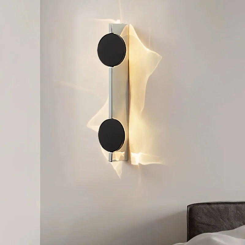 Purilite Select Modern LED Wall Light – Rotatable Stainless Steel Wall Sconce, Contemporary Bedroom Bedside Lamp, Decorative Indoor Lighting Fixture - PuriLite