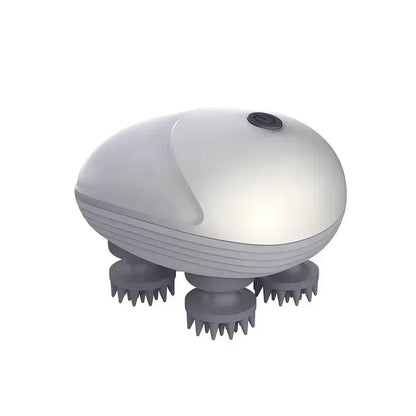 Electric Head Massager Body Shoulder Leg Arm Neck Deep Tissue Head Scalp Massage Kneading Vibrating Device for Cat Pet Massage