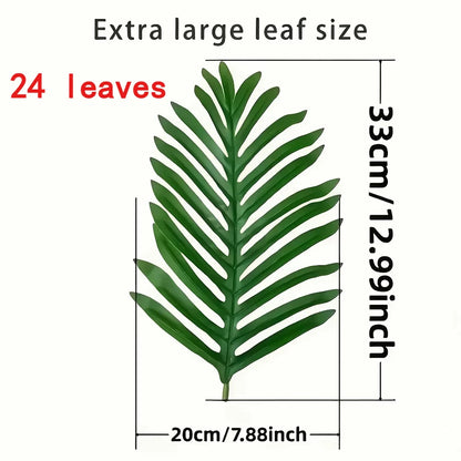 Purilite Select 50-Inch Artificial Palm Tree – Realistic Large Faux Tropical Plant for Indoor Outdoor Home, Garden, and Event Decor - PuriLite