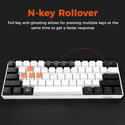 Purilite Select EK861S 61-Key RGB Wired Mechanical Keyboard