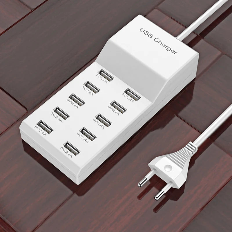 Purilite Select 10-Port USB Charging Station