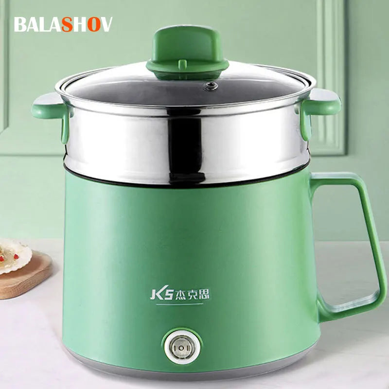 Purilite Select 1.5L Mini Multifunction Electric Cooker 220V Non-Stick Rice Cooker Hot Pot for 1–2 People Dorm Kitchen - PuriLite
