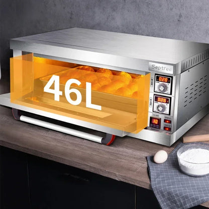 Purilite Select 46L Commercial Electric Baking Oven | 3.2KW High-Power Multifunction Oven | Large Capacity Countertop Oven - PuriLite