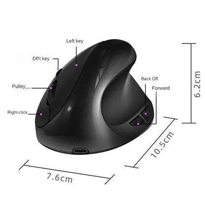 Purilite Select BTS-908 Vertical Wireless Mouse