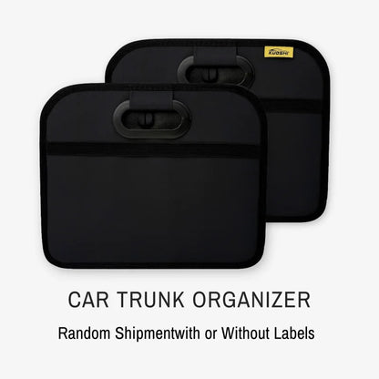 Purilite Select Foldable Car Trunk Organizer Storage Box for SUV, Portable Camping Storage Bin, Multi-Purpose Space Saving Cargo Organizer