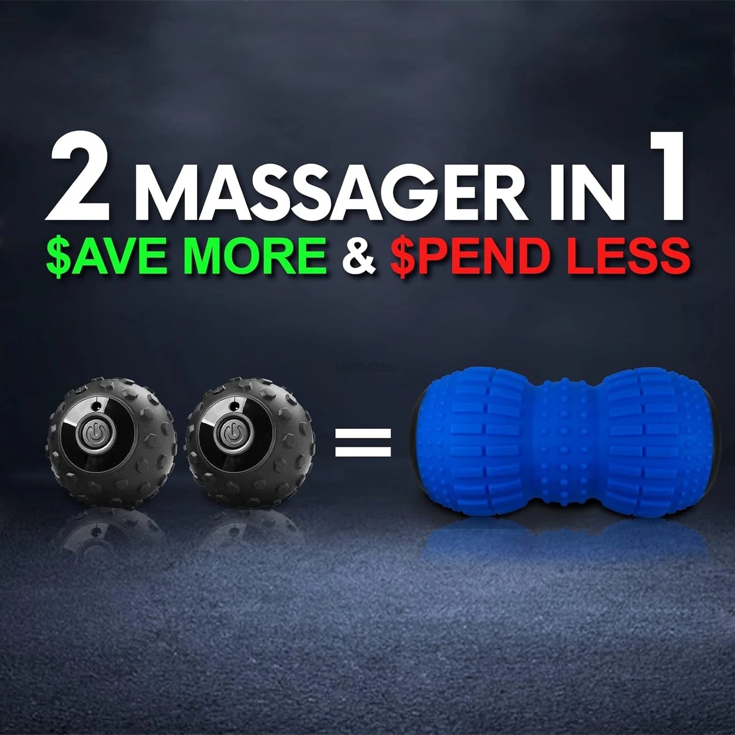 Yoga Fascia Ball Electric Peanut Ball USB Rechargeable Massage Ball Leg Muscle Relaxer Shoulder Neck Waist Massage Muscle Relax
