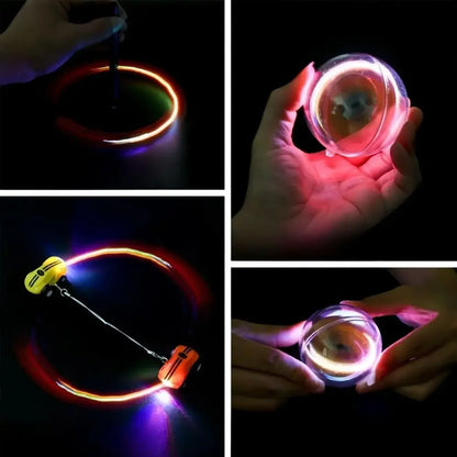 Purilite Select Small Pocket 360° Rotation Stunt Racing Car Mini High-Speed Kids Toy with Lights