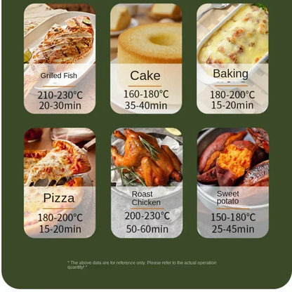 Purilite Select | 48L Large Capacity Electric Oven | 220V Multi-Functional Baking Oven for Home and Commercial Use - PuriLite