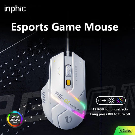 Purilite Select PG1 RGB Wired Gaming Mouse