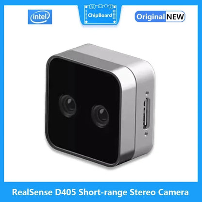 Intel RealSense D405 Short-Range Stereo Depth Camera – Sub-Millimeter Accuracy 3D Sensor for Robotics, Inspection & Close-Range Imaging