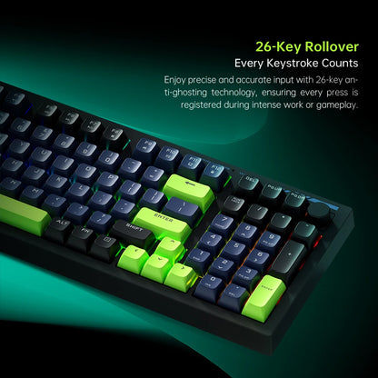 Purilite Select 98-Key Silent Membrane Keyboard