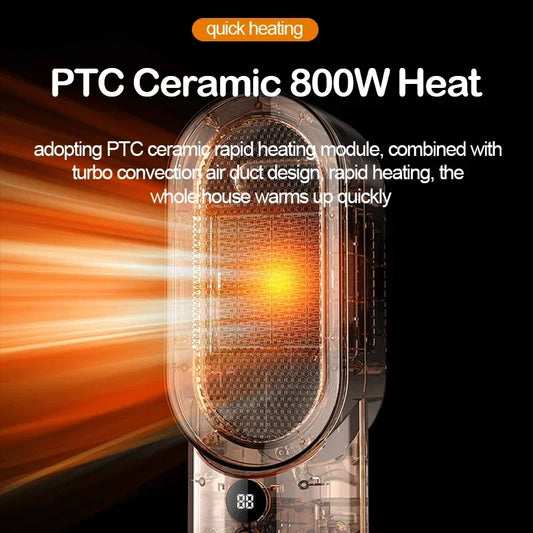 Purilite Select 800W Portable Electric Heater - PuriLite