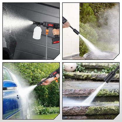 Purilite Select Cordless Pressure Washer | 600W Portable High-Pressure Car Wash Gun with 20000mAh Battery & Foam Sprayer