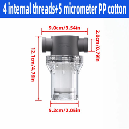 Purilite Select™ Universal PP Cotton Shower Filter – Cleaner Water for Better Skin &amp; Hair