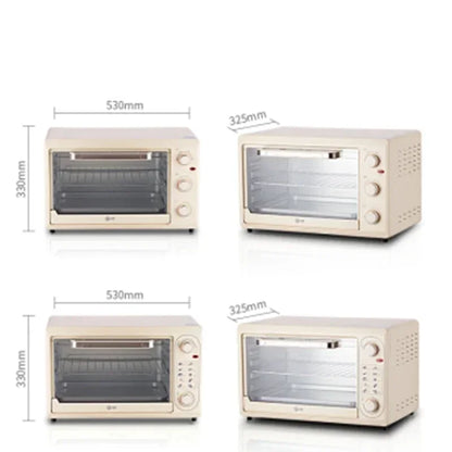 Purilite Select | 48L Large Capacity Electric Oven | 220V Multi-Functional Baking Oven for Home and Commercial Use - PuriLite