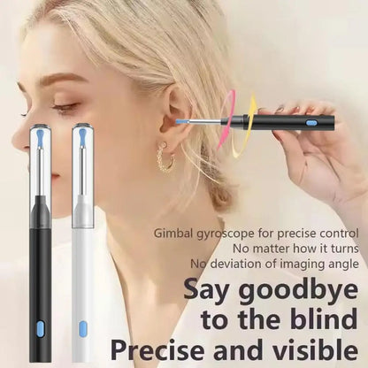 Purilite Select WiFi Visual Otoscope Ear Sticks HD1080P 4.2MM Mini Camera Earpick Wireless Endoscope for Ear Wax Cleaning