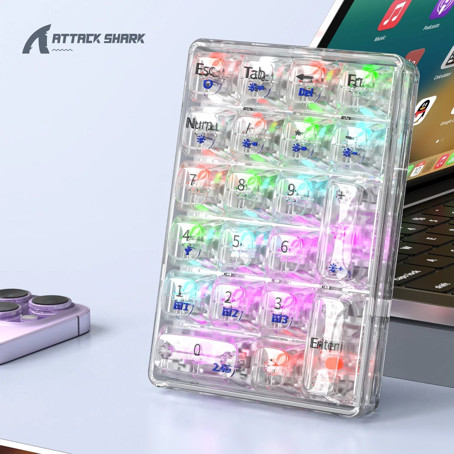 Purilite Select K21 21-Key Mechanical Keypad