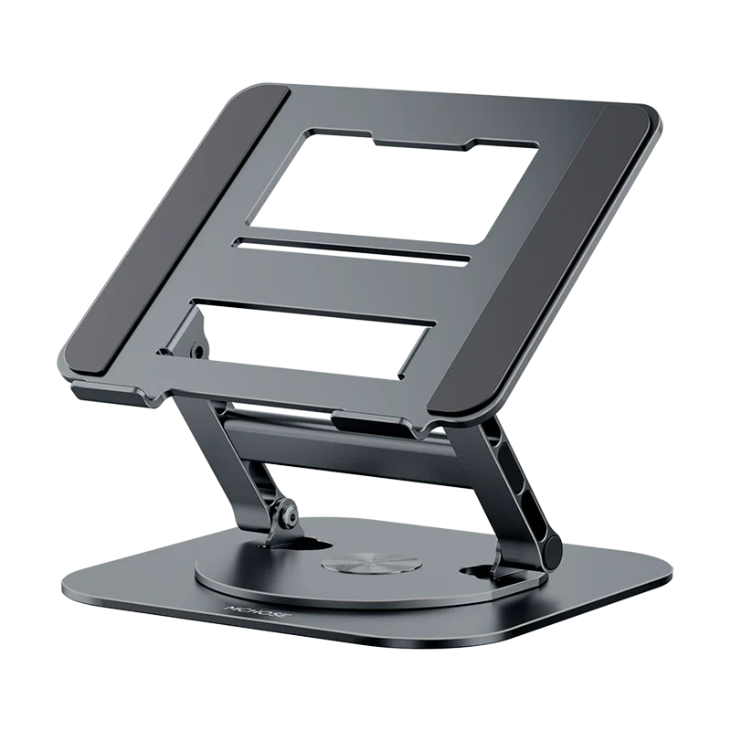 Laptop Stand 360° Rotatable Notebook Holder Liftable Desk Riser Stand Aluminum Alloy Stand Compatible With 9.7-17.3 Inch Laptops - PuriLite