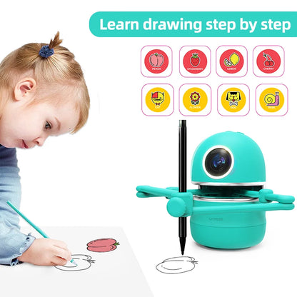 Purilite Select Smart Teaching Robot Toy for Kids – Interactive STEAM Learning Math Robot with Educational Drawing Function and Creative Play Features - PuriLite