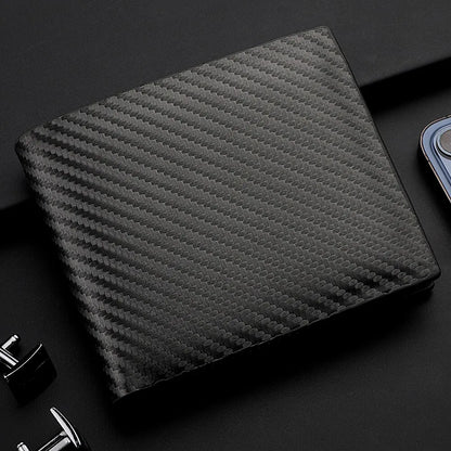 Purilite Select Carbon Fiber Short Wallet for Men