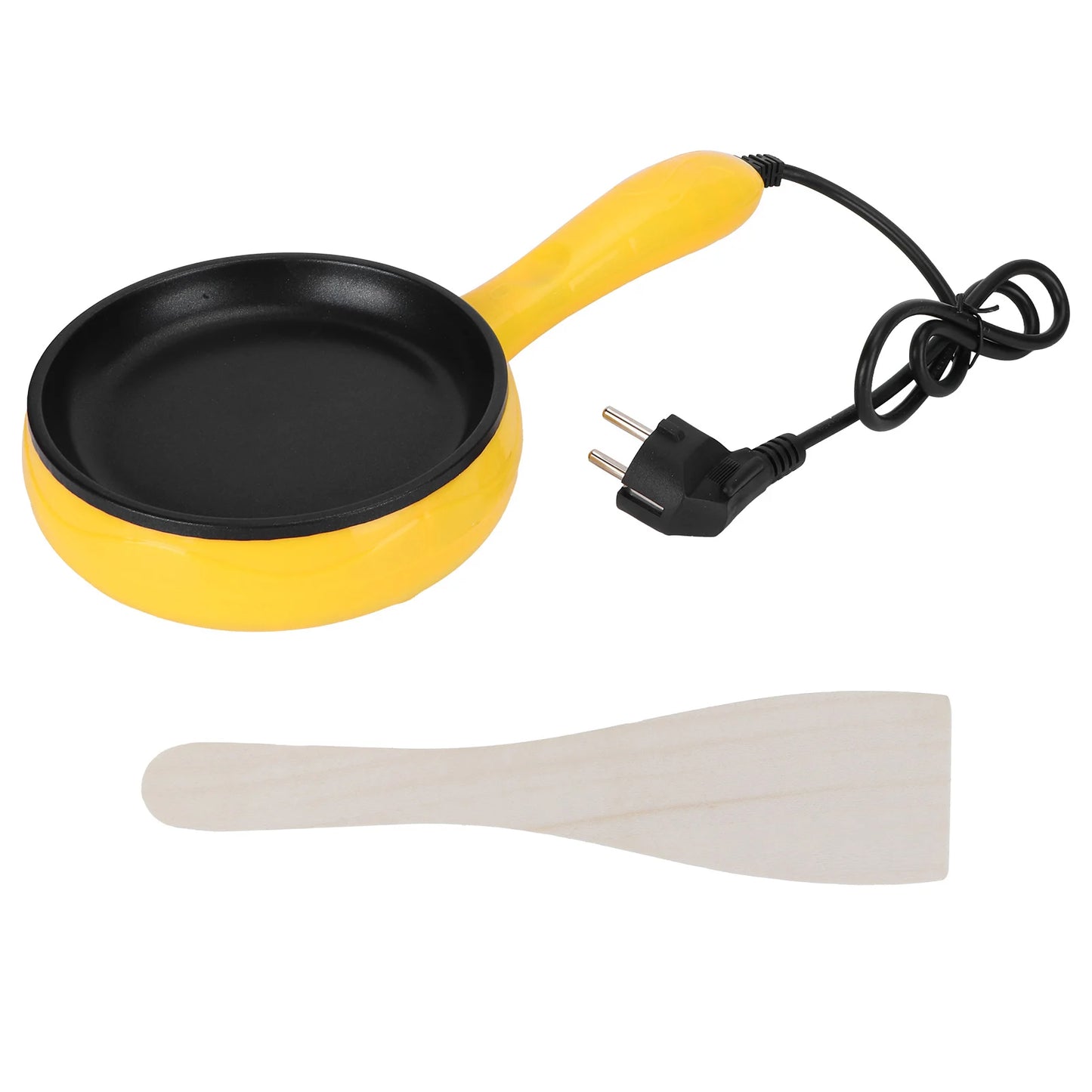 Purilite Select Mini Electric Frying Pan 350W – Non-Stick Egg & Pancake Cooker with Wooden Spatula, Portable Compact Cooking Pan - PuriLite