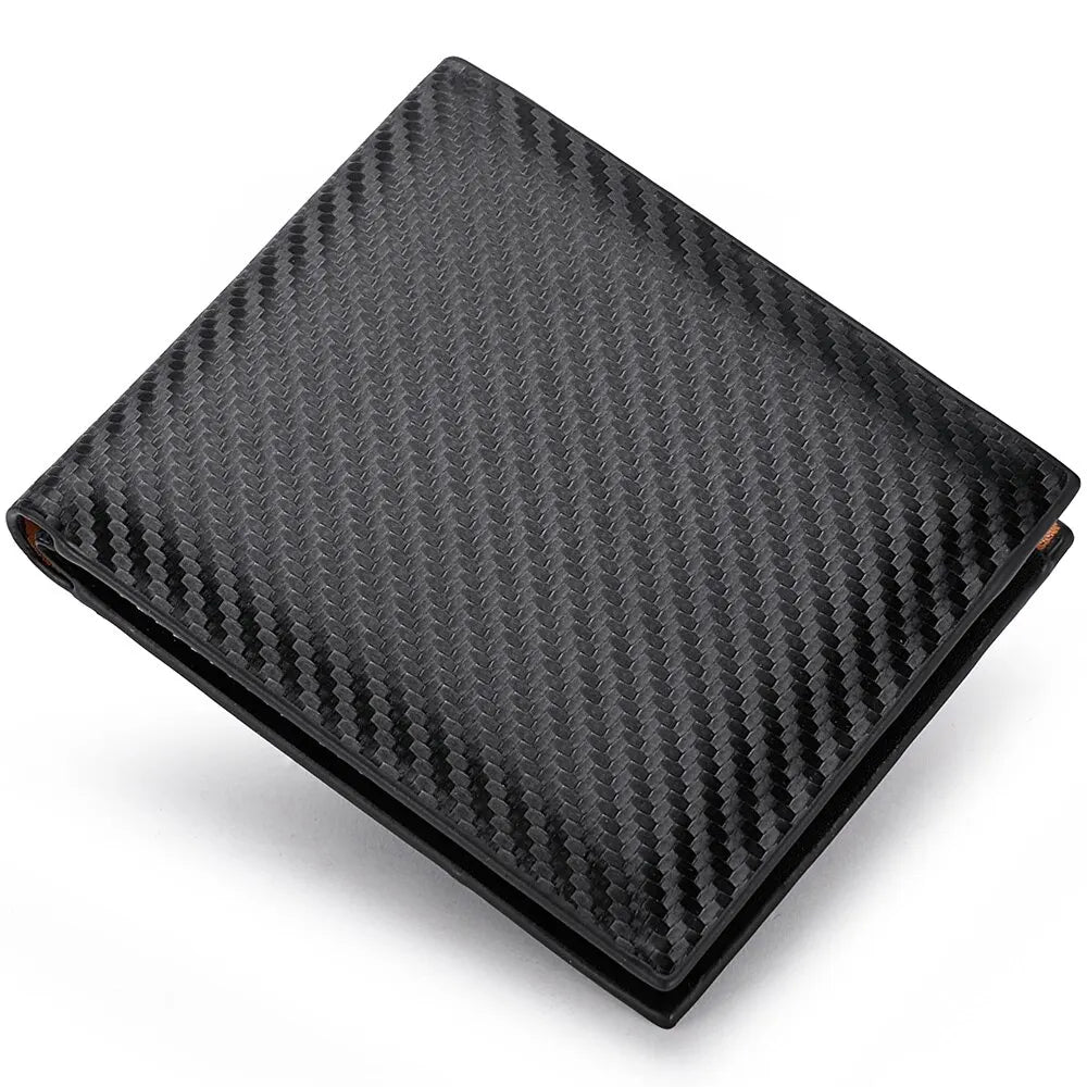 Purilite Select Carbon Fiber Short Wallet for Men