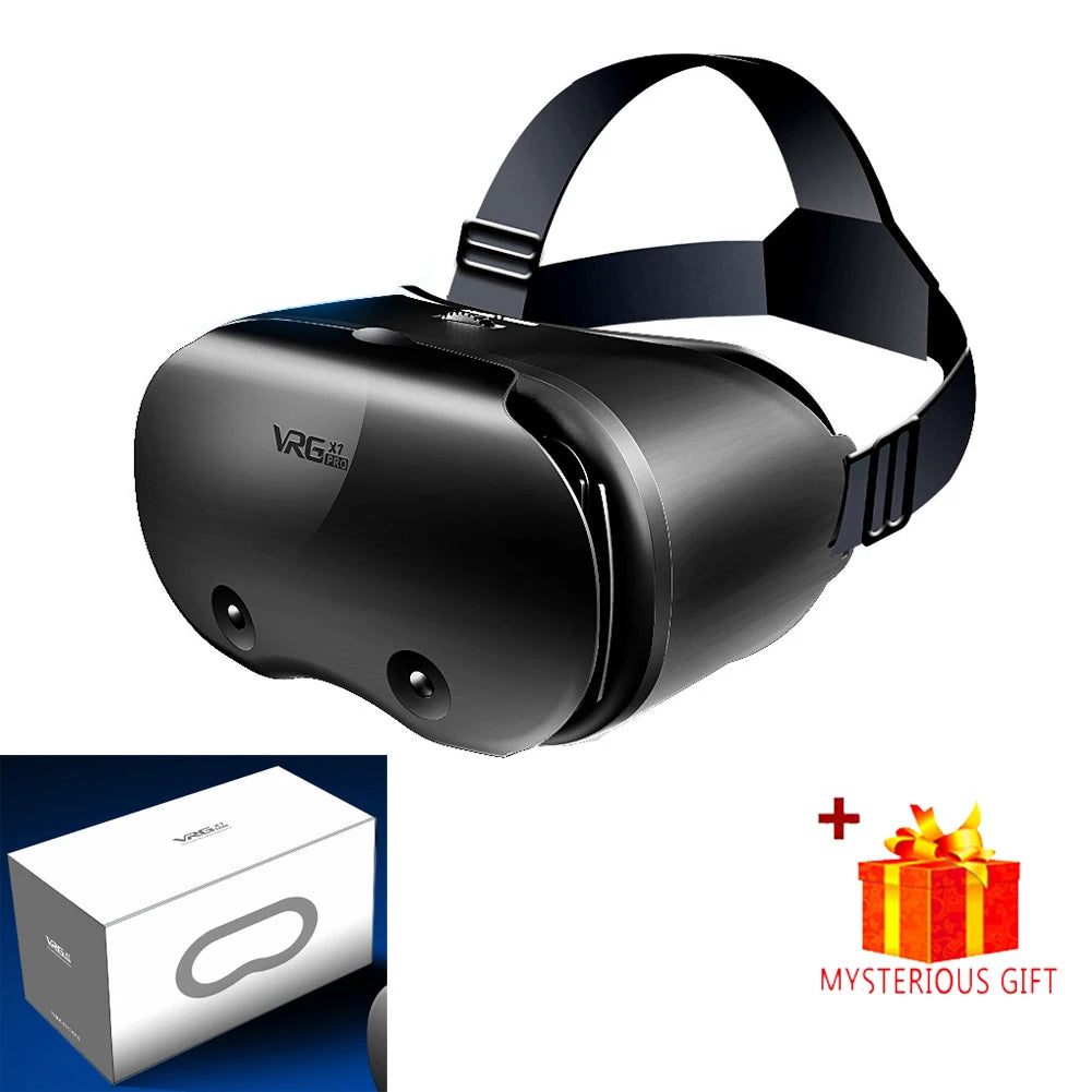 3D Virtual Reality Headset for Smartphones | Immersive VR Glasses with Adjustable Lenses
