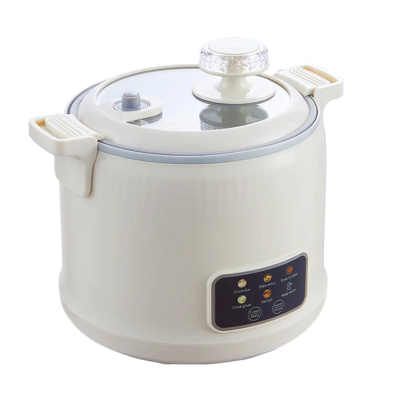 1.8L Micro Pressure Rice Cooker for 1-2 People, Multifunctional Household Hot Pot, Porridge, Soup, Electric Rice Cooker 220V - PuriLite