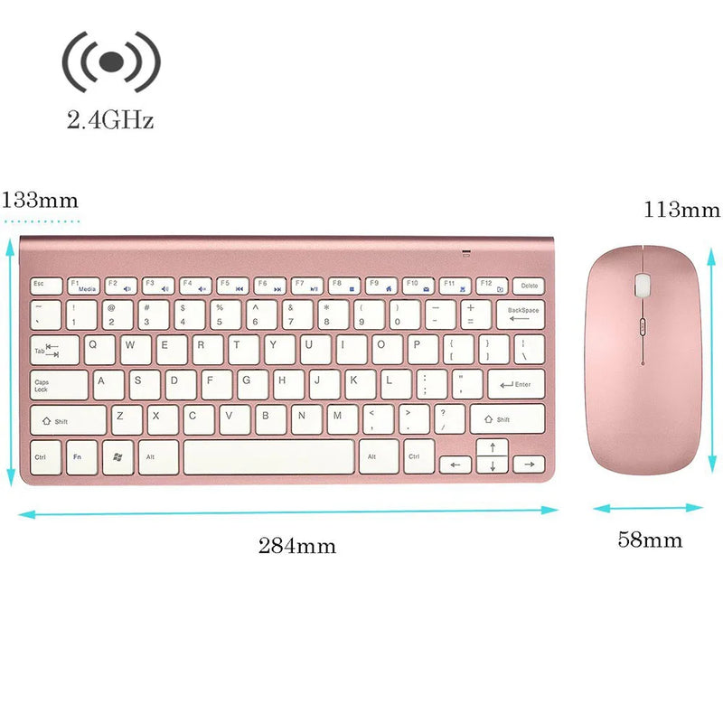 Purilite Select 2.4GHz Ultra-Thin Wireless Keyboard & Mouse Combo