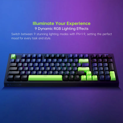 Purilite Select 98-Key Silent Membrane Keyboard