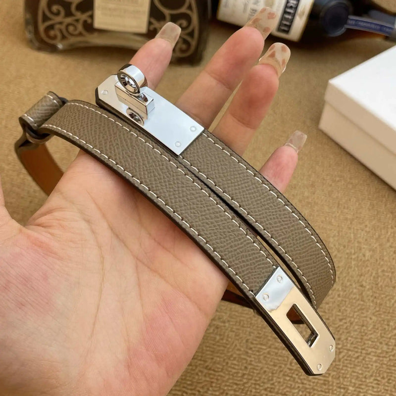 Purilite Select Adjustable Slim Leather Belt for Women