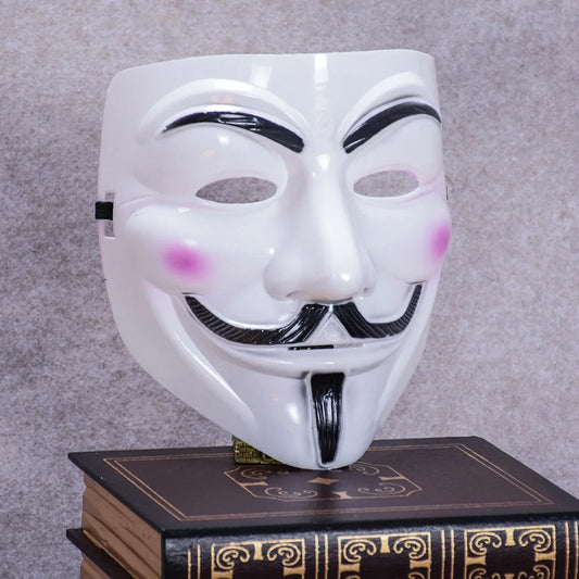 Purilite Select Hackers Multi-Color V Mask – Cosplay & Masquerade Face Mask
