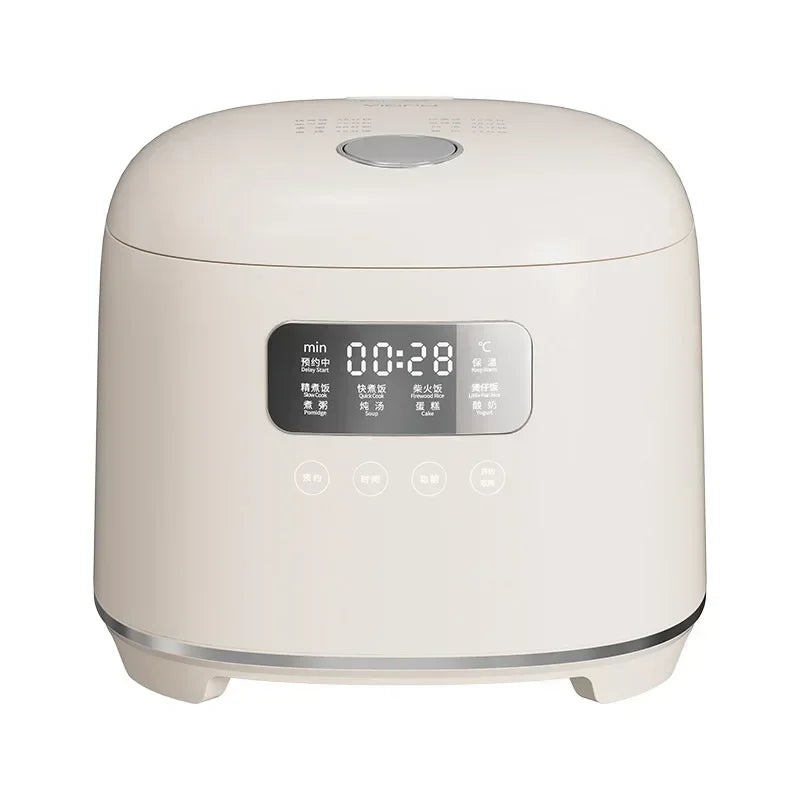 Purilite Select 3L Multi-Functional Rice Cooker with 316 Stainless Steel Inner Pot, 500W 3D Heating, Non-Coated Healthy Cooking for 3–4 Persons - PuriLite